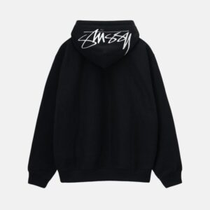 Stussy Applique Hoodie - Black