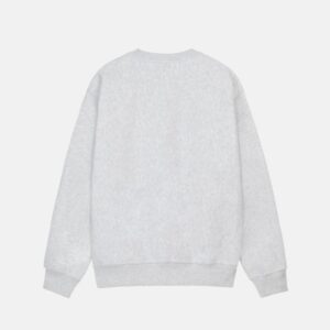 Stussy Letterman Crew Sweatshirt - Gray