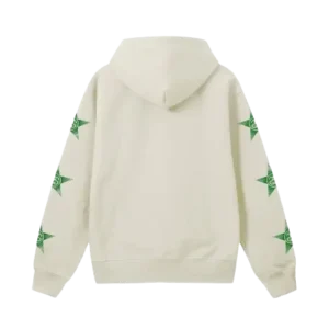 Stussy Zip-Up Hoodie - Cream