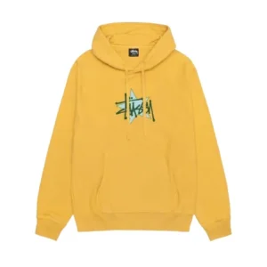 Stussy Star Hoodie - Yellow