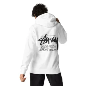 Stussy Dover Street Market London Hoodie White