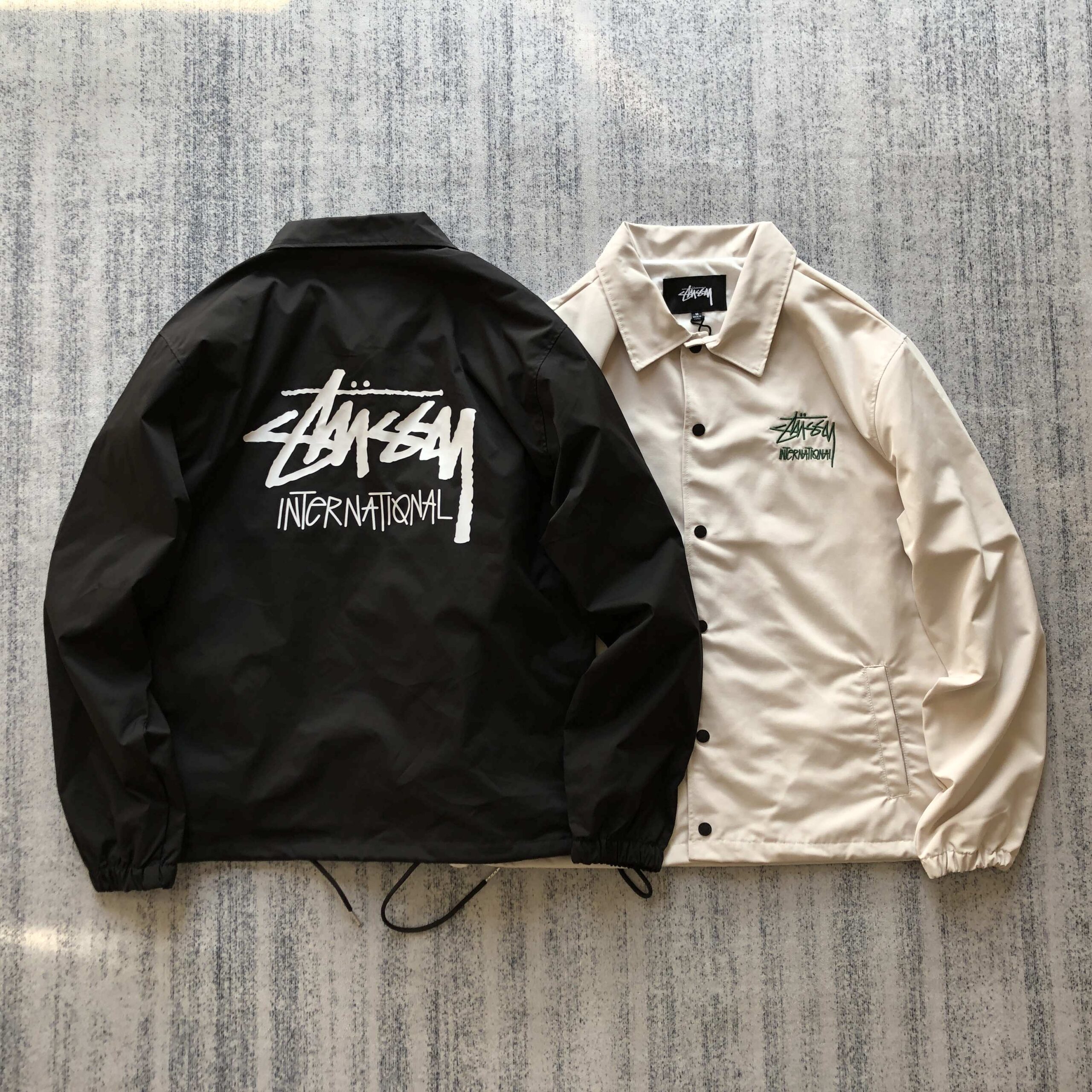 Stussy Smooth Coach International Logo Jacket