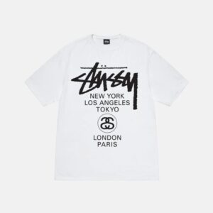 Stussy World Tour White T-Shirt